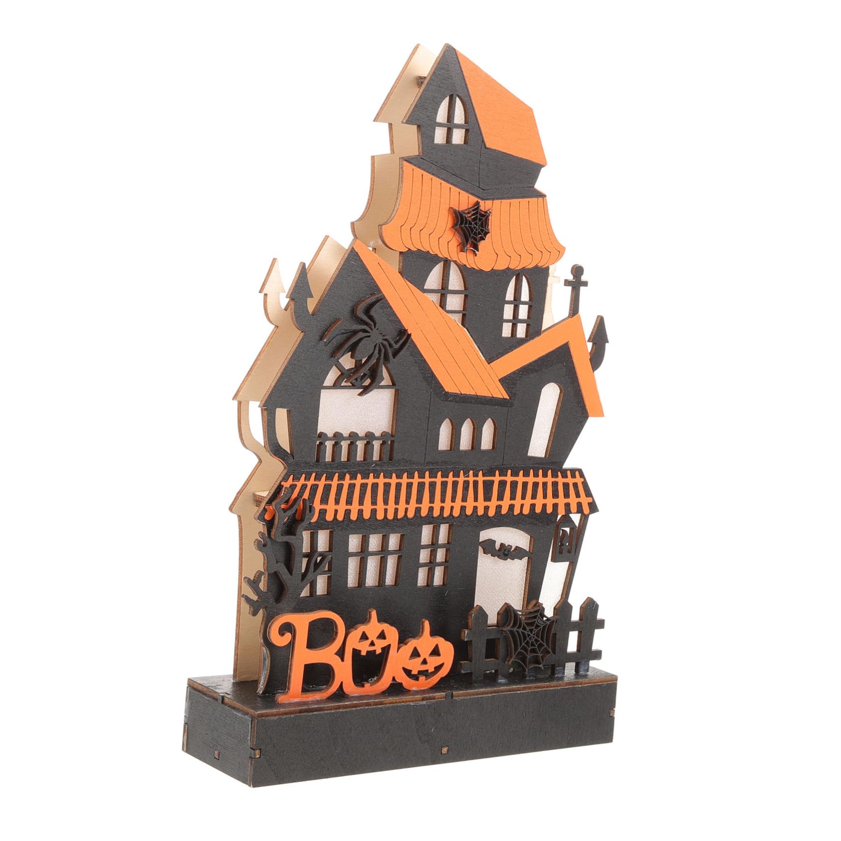 Amazon.co.jp: Halloween Haunted House Decor for Home Tabletop